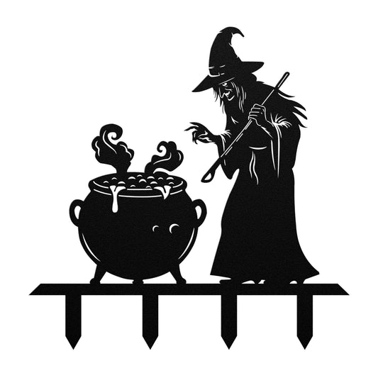 Halloween witch decor Black