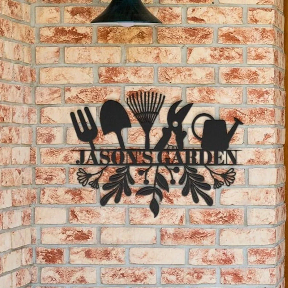 Custom Metal Garden Sign