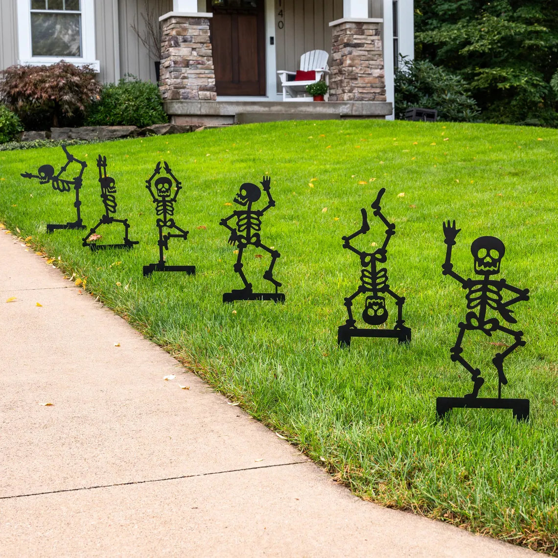 Outdoor Halloween Decor Metal Sign