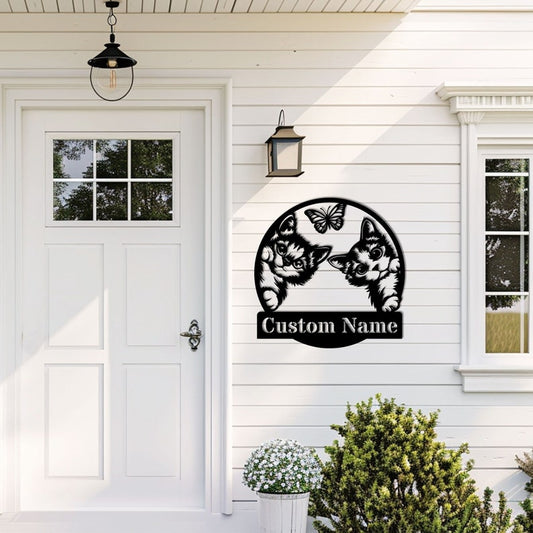 Custom Cat Wall Art Signs