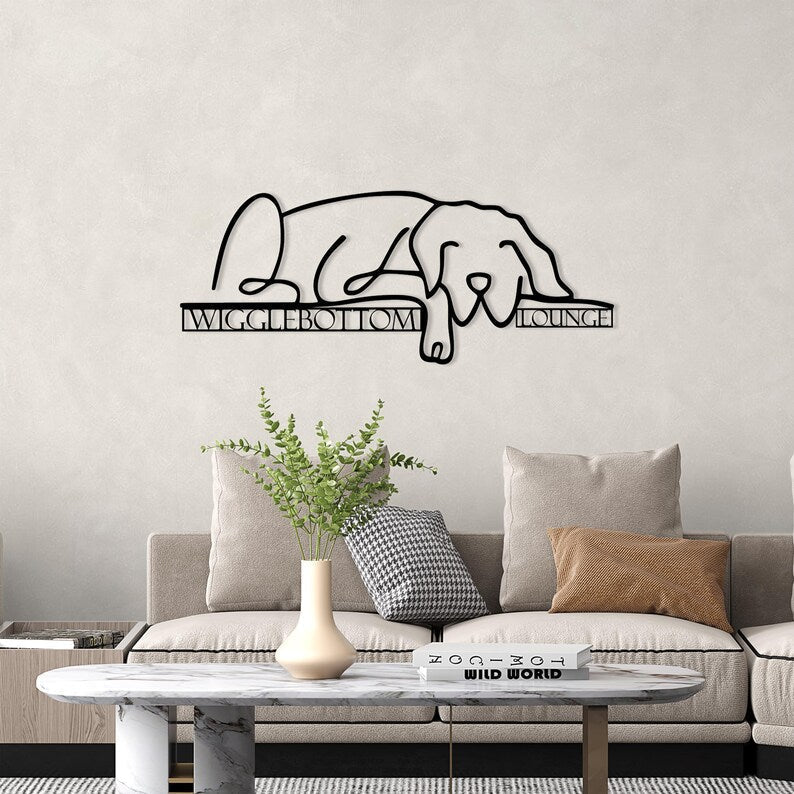 Custom Dog Metal Wall Arts