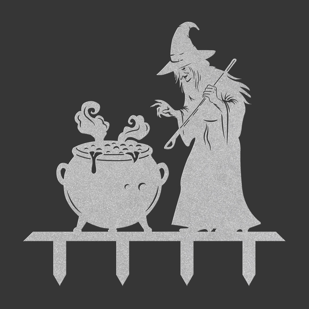 Halloween witch decor Sliver