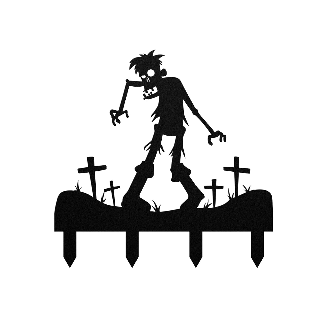 halloween zombie Decor Black