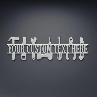 Personalized Handyman Metal Signs for DIY Enthusiasts