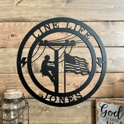 Custom Gift for Lineman