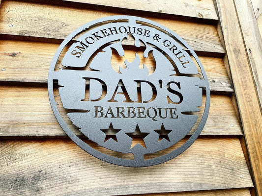 Customized Grill Metal sign