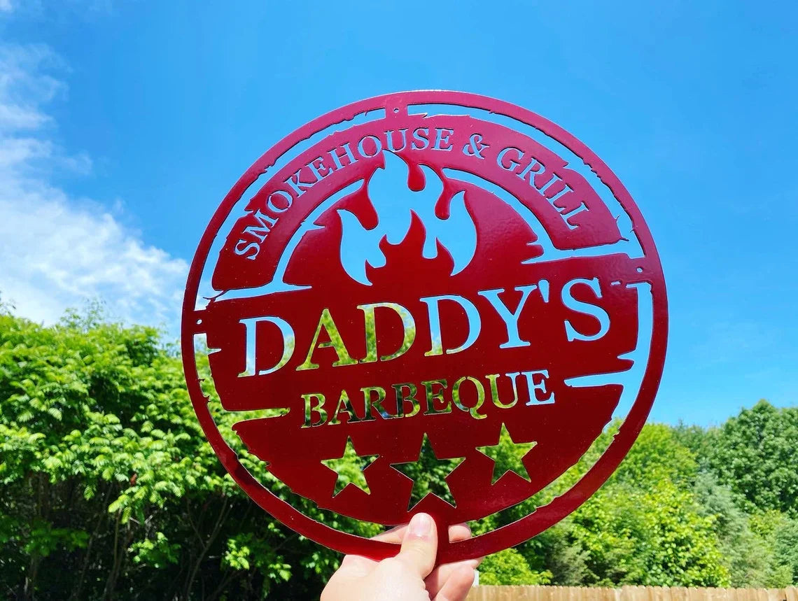 Customized Grill Metal sign