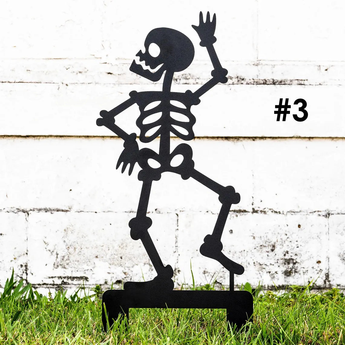 Outdoor Halloween Decor Metal Sign