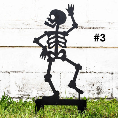 Outdoor Halloween Decor Metal Sign