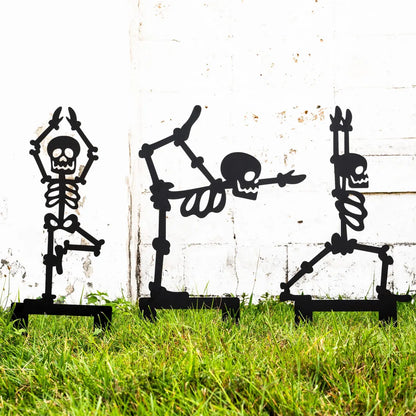 Outdoor Halloween Decor Metal Sign