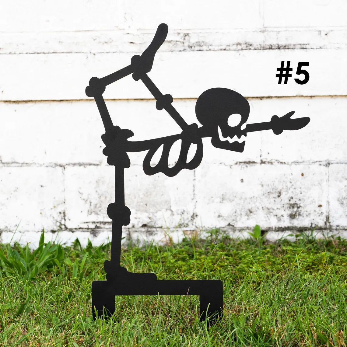 Outdoor Halloween Decor Metal Sign