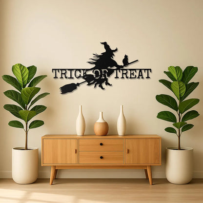Halloween Metal Wall Decor | Trick or Treat