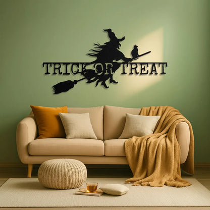 Halloween Metal Wall Decor | Trick or Treat