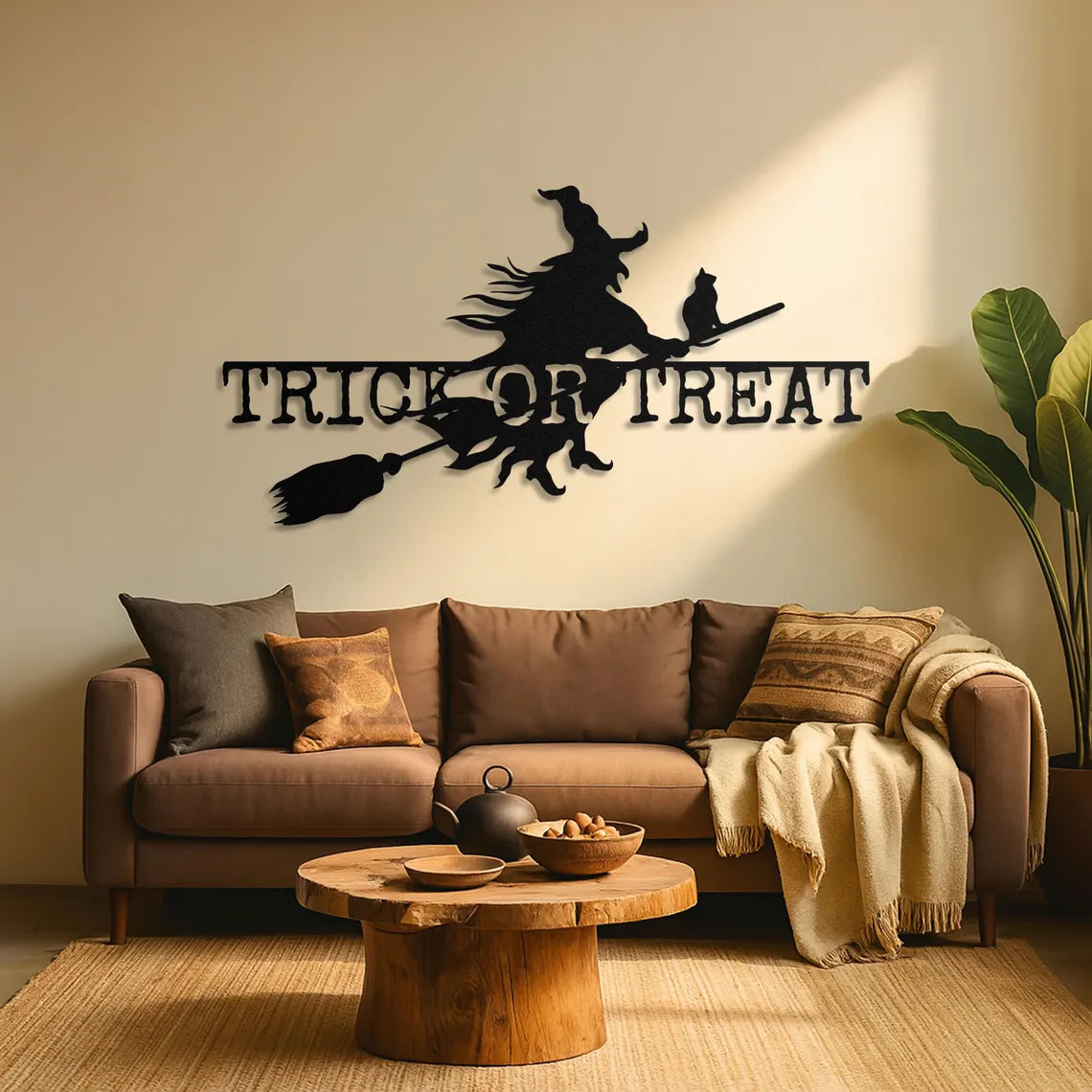 Halloween Metal Wall Decor | Trick or Treat