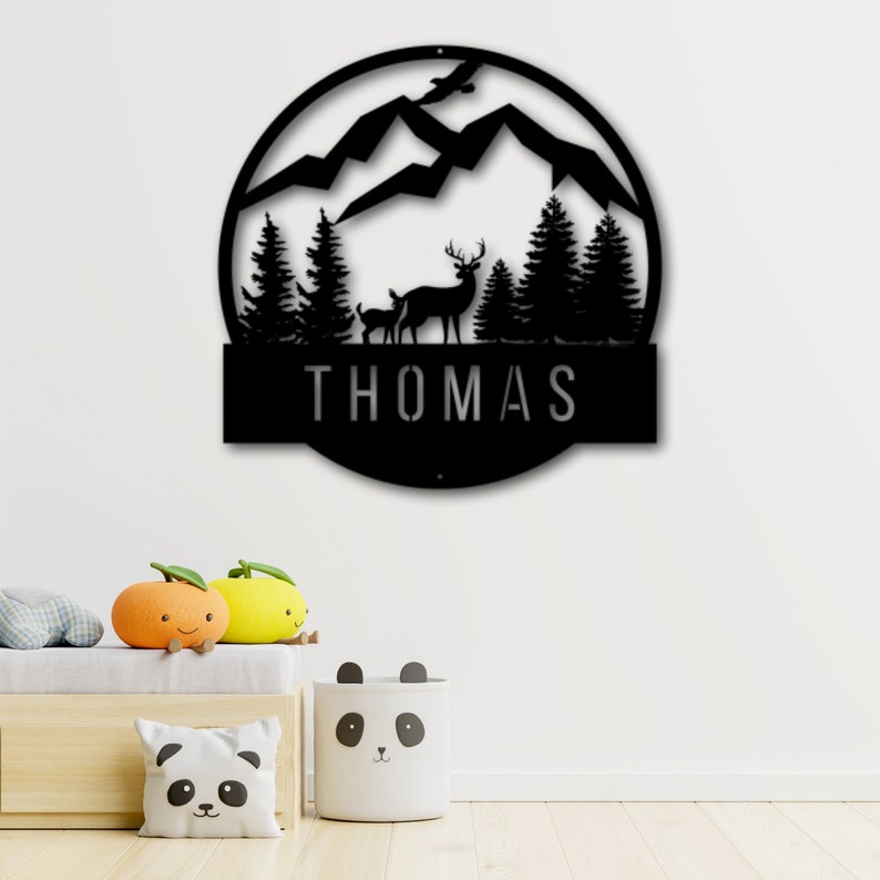 Custom Metal Hunting Signs for Cabins & Camps