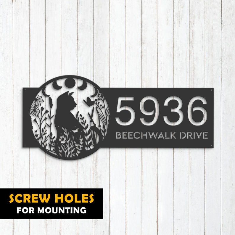 Custom Outdoor Address Plaques