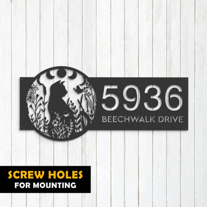 Custom Outdoor Address Plaques