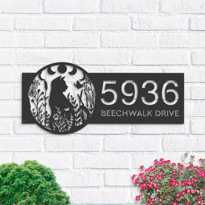 Custom Outdoor Address Plaques