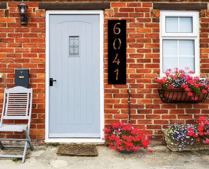 Custom Metal Address Signs for Modern Homes