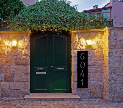 Custom Metal Address Signs for Modern Homes