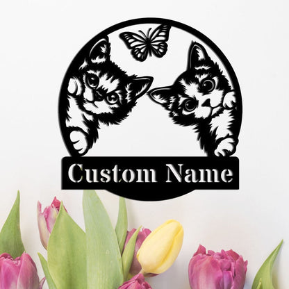 Custom Cat Wall Art Signs
