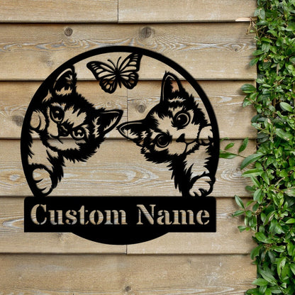 Custom Cat Wall Art Signs