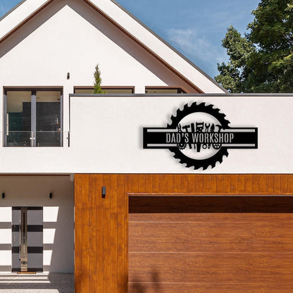 Custom Metal Garage sign