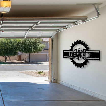 Custom Metal Garage sign