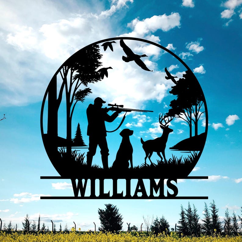 Personalized Hunting Signs