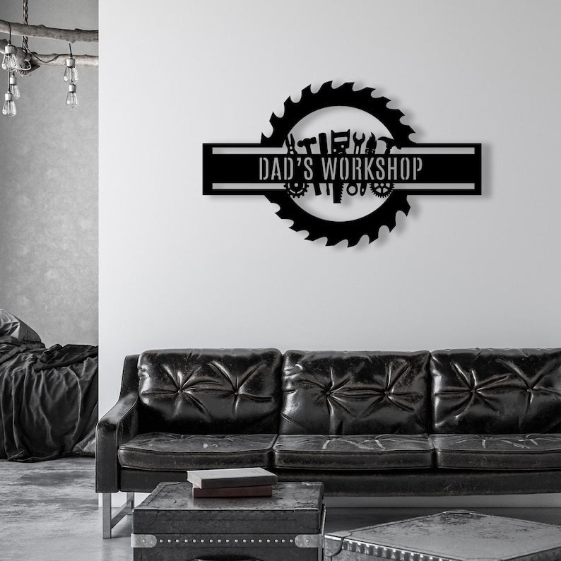 Custom Metal Garage sign