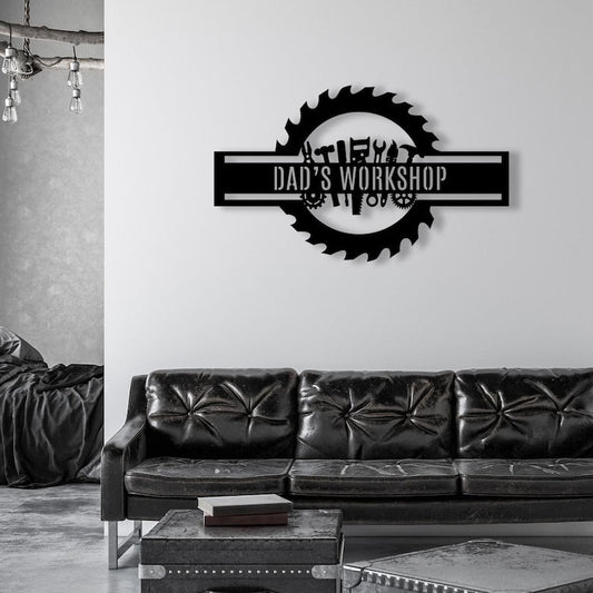 Custom Metal Garage sign