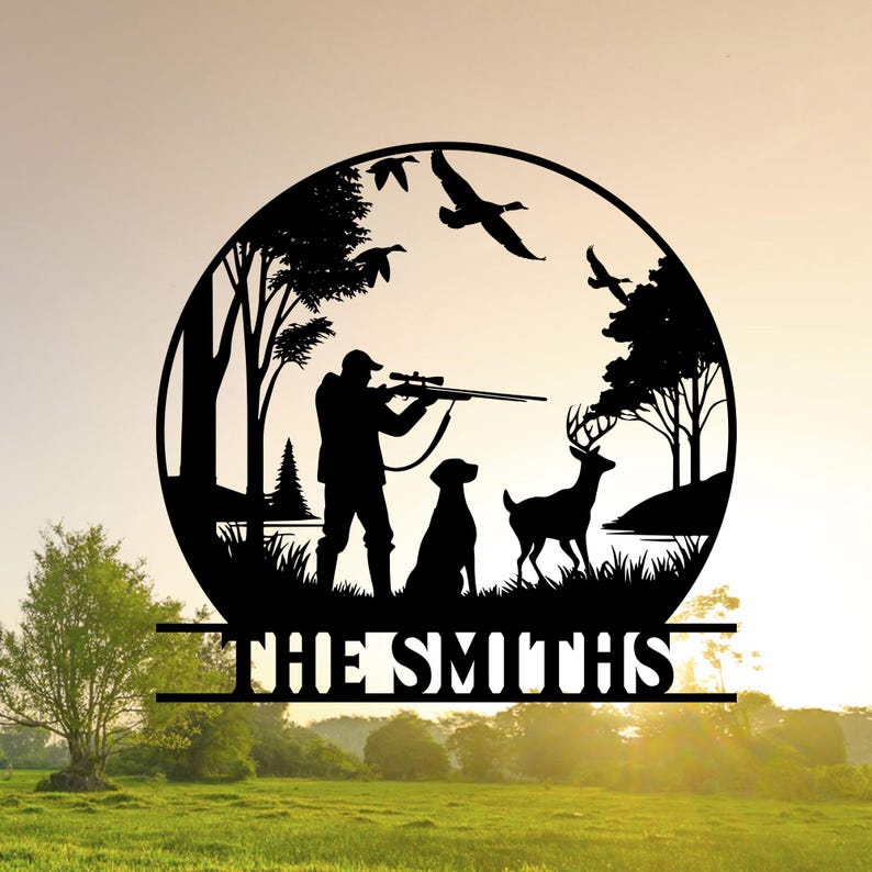 Personalized Hunting Signs