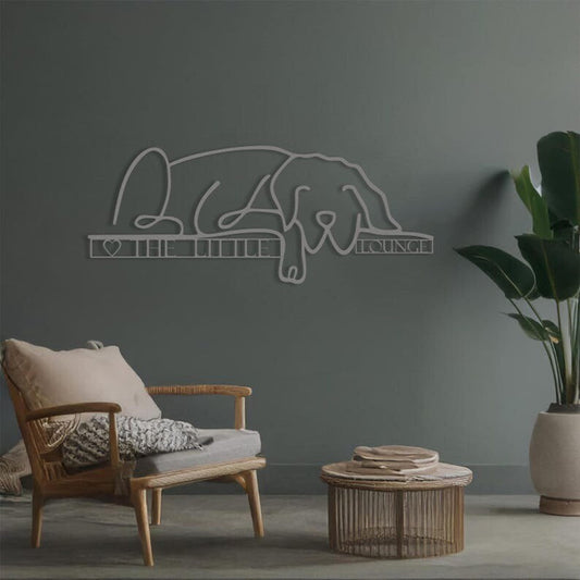 Custom Dog Metal Wall Arts